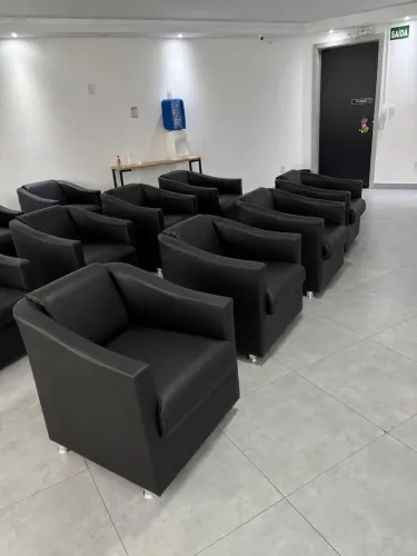 Poltronas de courino