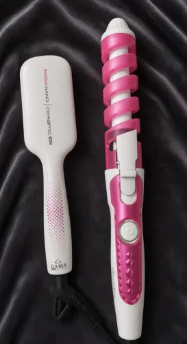 Kit de babyliss + escova alisadora Gama