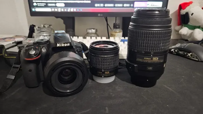 Câmera Nikon D5300 com Lentes e Acessórios