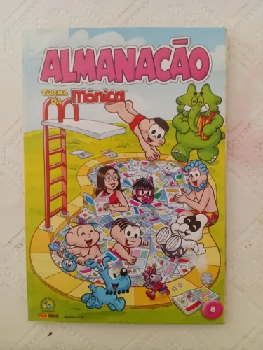 Revista gibi Almanacão turma da monica nº 8 gibi