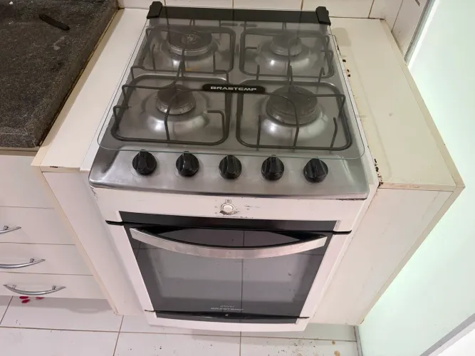 Fogão de embutir Brastemp Ative - 4 bocas