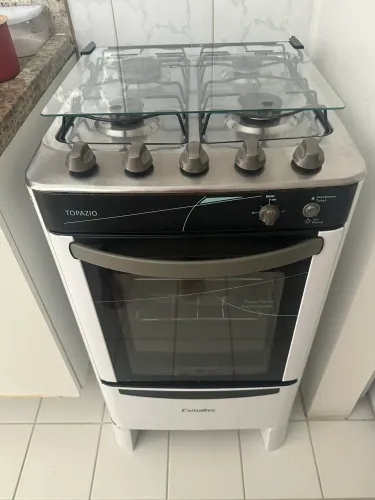 Fogão Esmaltec Topázio de 4 bocas 127v