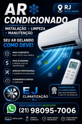 Ar Condicionado RJ | Instalação, Limpeza e Manutenção