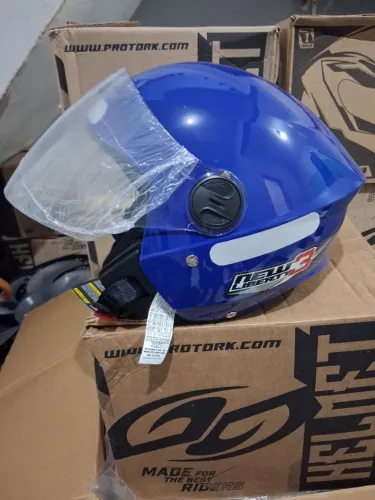 MEGA OFERTA!! CAPACETE PROTORK NEW LIBERTY 3 AZUL
