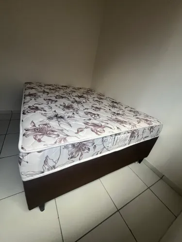 Cama Box Casal Unibox Esmeralda - Estado de Nova