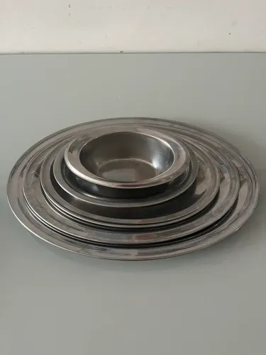 Bandejas inox cozinha