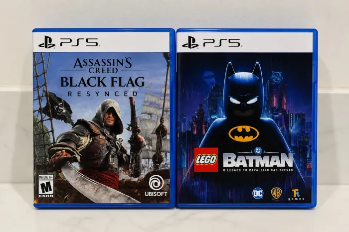 AC Black Flag Resynced + Lego Batman PS5