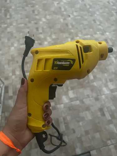 Furadeira parafusadeira Titanium turbo