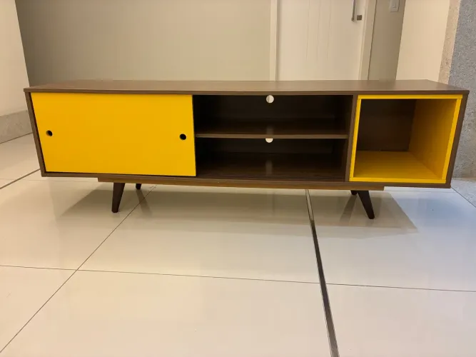 Conjunto aparador e rack