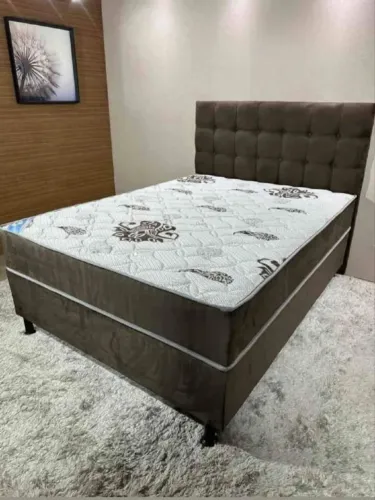 Cama box mola ensacadas novas , 1 ANO DE GARANTIA 