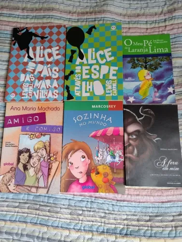 6 Livros usados bom estado