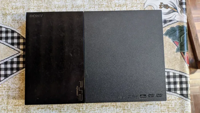 PS2 Slim (Tudo Funcionando)
