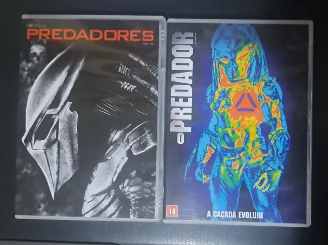 2 DVDs originais Predadores e Predador Robert Rodriguez/Shane Black
