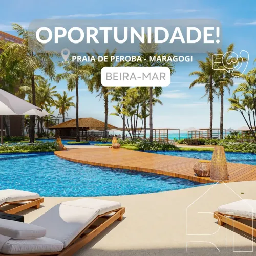 Invista em Maragogi | Studio Próximo ao Mar