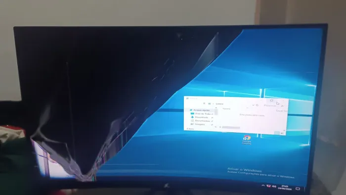 Vendo ou troco monitor super frame27 polegadas 