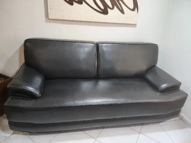 Sofá Na Cor Preto