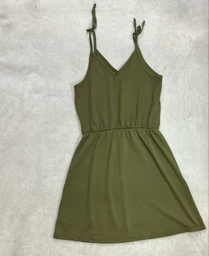 Vestido alcinha verde