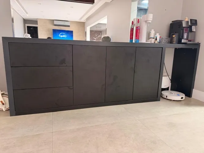 Buffet mdf preto