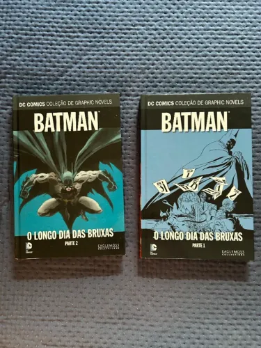 Batman O longo dia das bruxas Vol. 1 e 2 - Coleção DC Eaglemoss