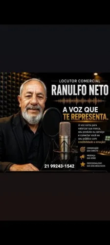 Locutor para eventos porta de loja
