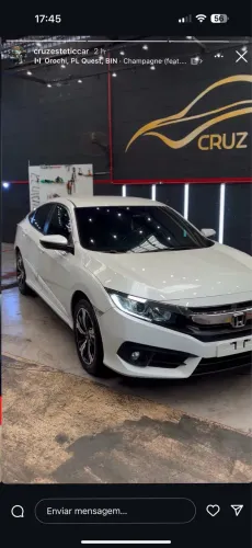 Honda Civic Sedan EXL 2.0 Flex 16V Aut.4p 2017