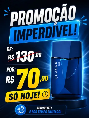 PROMOÇÃO QUASAR BLUE