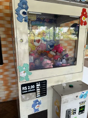 Máquina de pegar Urso