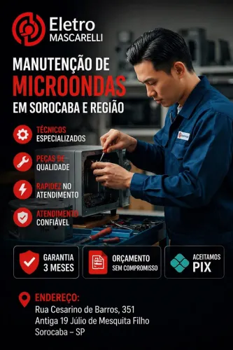 Autorizada Manutenção Eletrodomésticos em Geral SOROCABA E REGIÃO