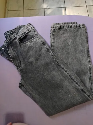 calça jeans wid leg
