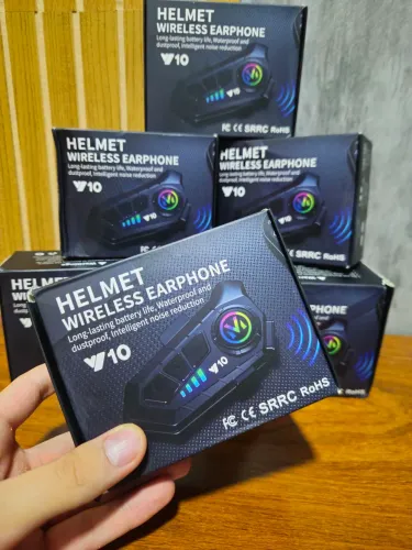Fone Bluetooth intercomunicador novo