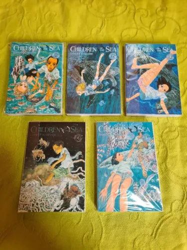 Lote de mangás Cacau (Children of the sea + Ayako + Solanin Ing.)