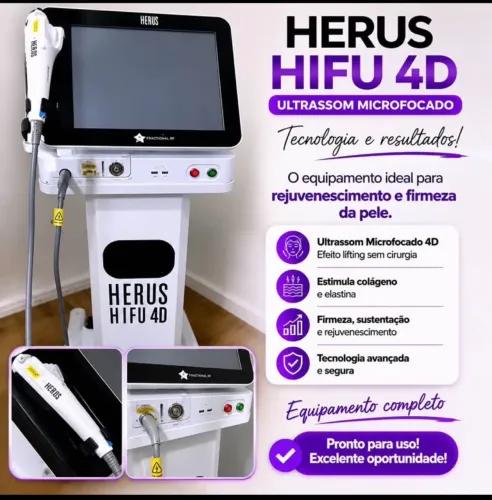 Vendo HIFU 4D HERUS | Ultrassom Microfocado