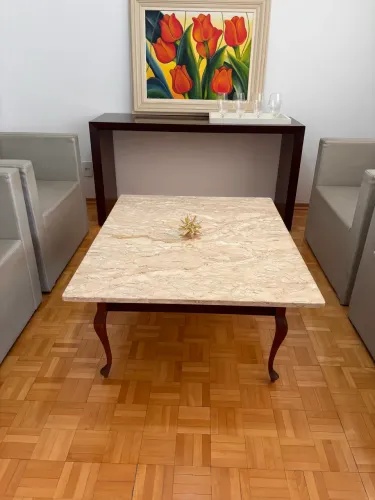 mesa de centro estilo clássico chipandelle, designs Luís XV ou French Provincial.