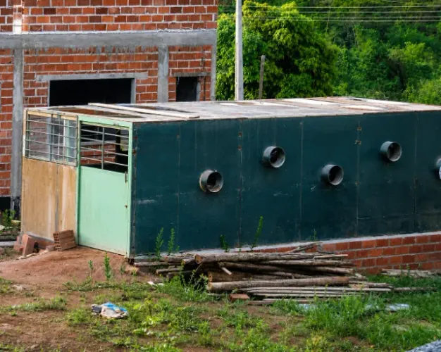 Estrutura metálica / Cabine de pintura