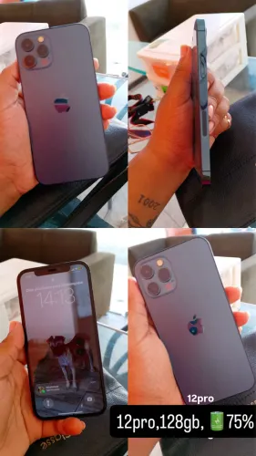 iPhone 12pro, 128gb. Menos de 1 ano de uso.