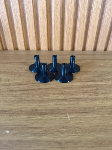 Protetor de pratos rosqueavel para estante 
