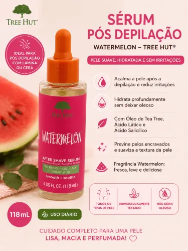 Sérum pós depilação Tree Hut para pelos encravados