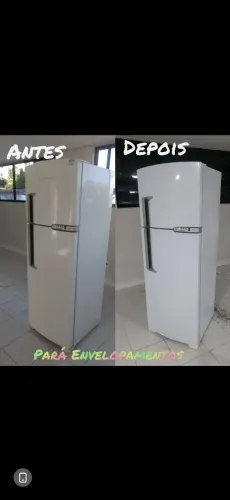 PROMOÇÃO DE ENVELOPAMENTO DE GELADEIRA. 