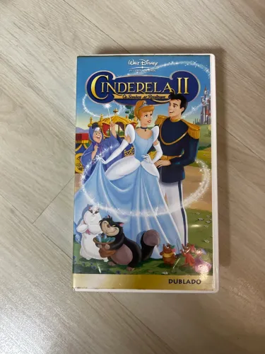 VHS Cinderela II Os Sonhos Se Realizam Original Disney Dublado
