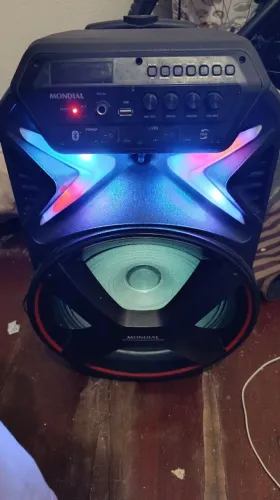 Caixa bluetooth mondial 400w