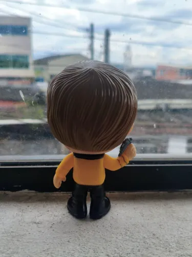 Capitão Kirk da linha Fandom Box Promoção do Johnny Rockets Star Trek Universe