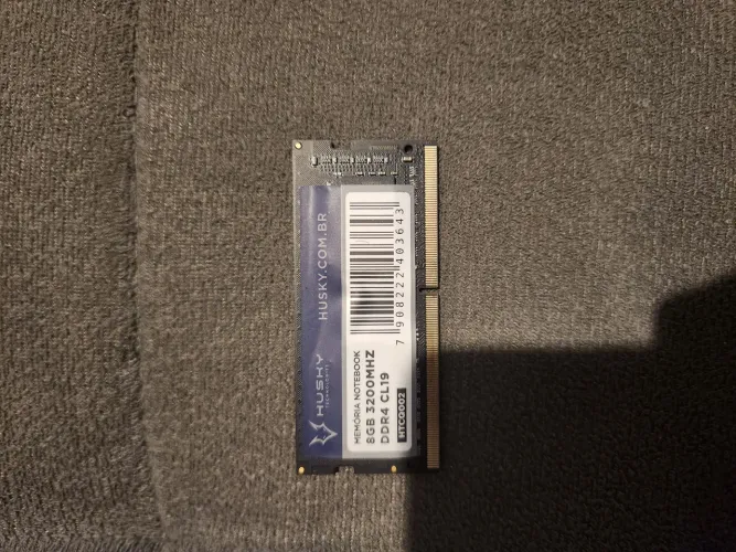 Memória Ram 8 Gb Ddr4 Notebook 3200 Mhz