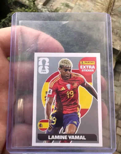 Figurinha Lamine Yamal Prata Copa 2026