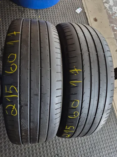 2 pneus 215/60/17 pirelli meia vida originais do Creta e outros (420 em 3× no ct