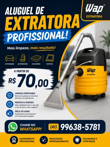 Aluguel Extratora