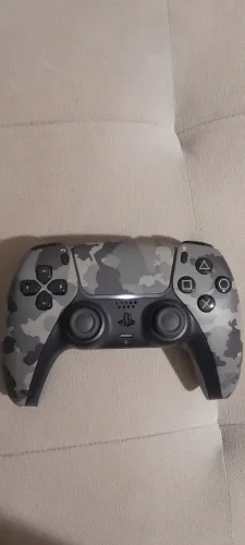 Controle dualsense ps5 camuflado cinza