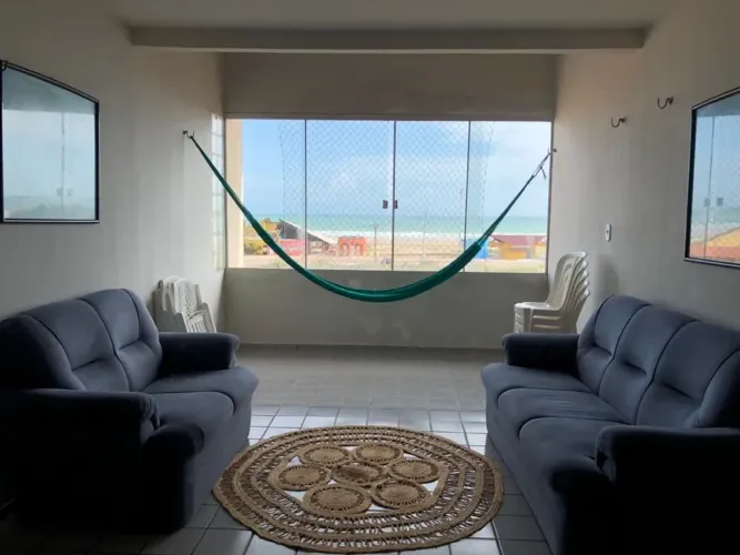 Apartamento 3 quartos com som e vista do mar