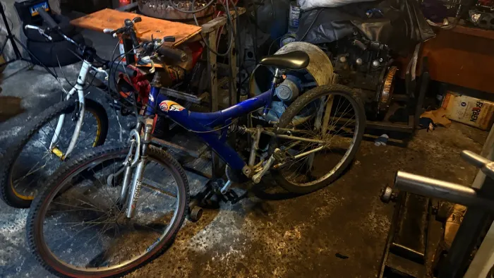 Bicicleta aro 26 com marcha