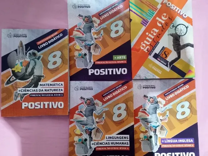Kit Apostilas Positivo Ensino Médio Vol 8
