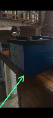 Bateria de lítio 100 amperes com BMS